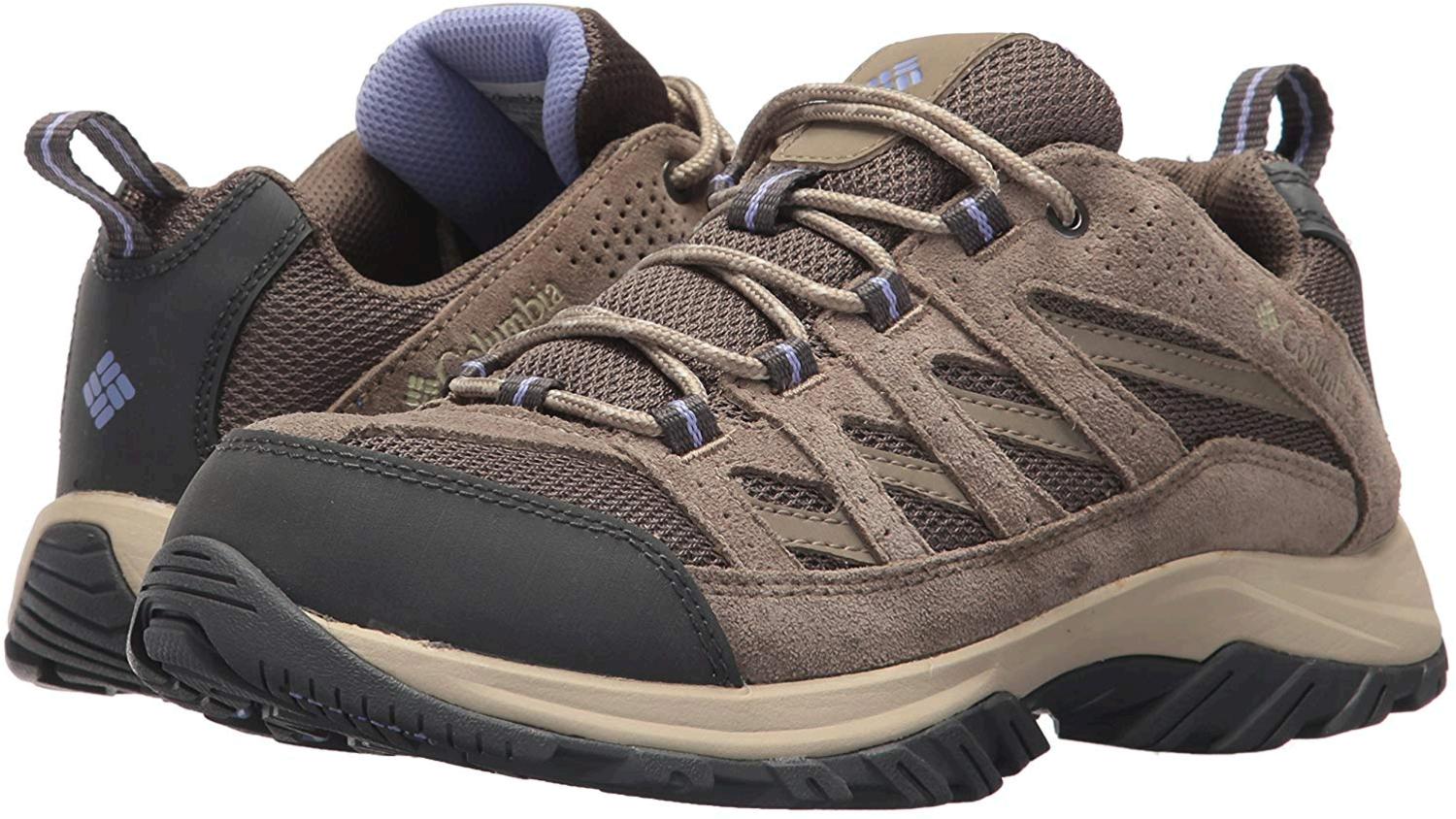Columbia Women's Crestwood Hiking Shoe, Mud, Fairytale, Size 10.0 Zb3p ...