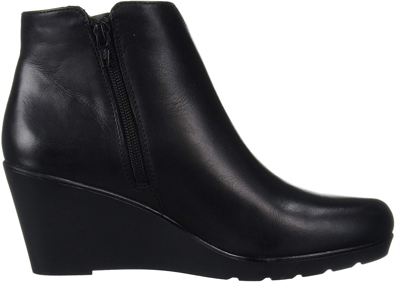 Naturalizer Women's Landry Booties Ankle Boot, Black Leather, Size 9.0