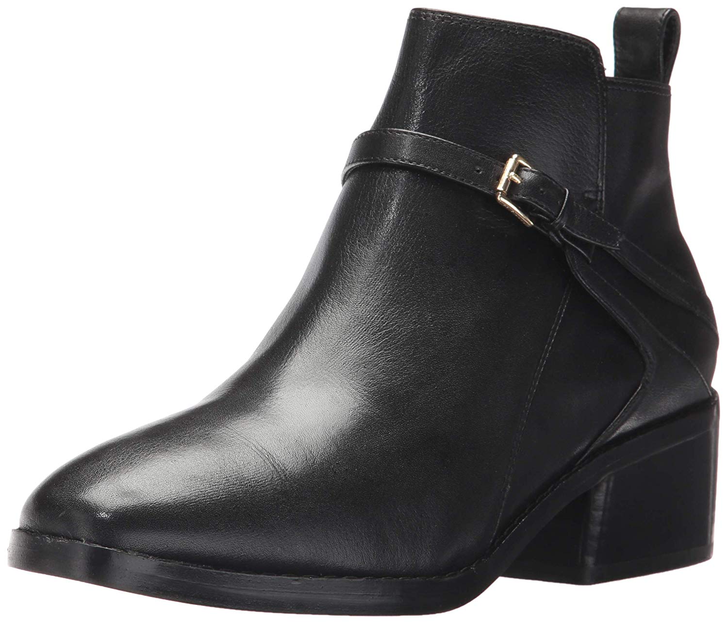 Cole Haan Womens Etta Leather Pointed Toe Ankle Chelsea, Black Leather ...