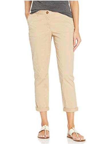 girlfriend khaki pants