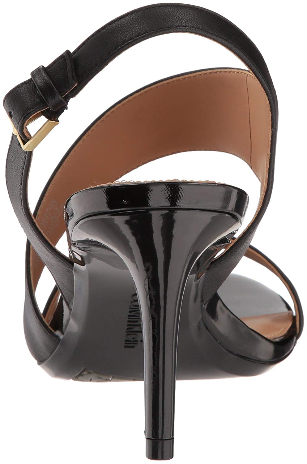 calvin klein henna logo sandals