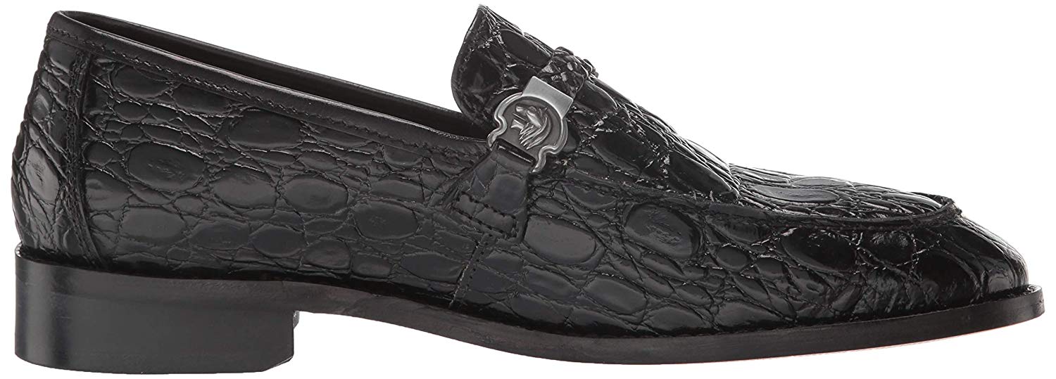 STACY ADAMS Men�s Bellucci Bit Slipon Loafer, Black, Size