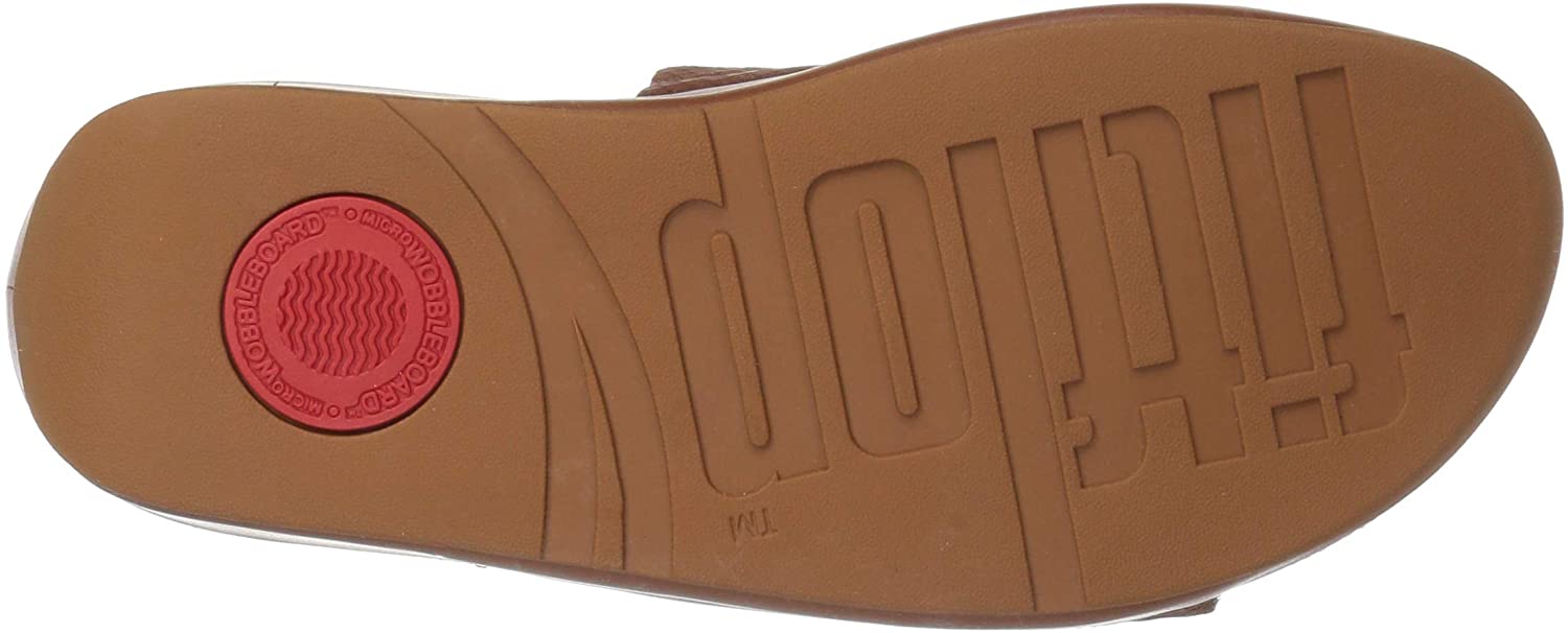 FitFlop Women's Ginny Snake-Embossed Slide Sandal, Caramel, Size 8.0 GxVL 192051275978 | eBay