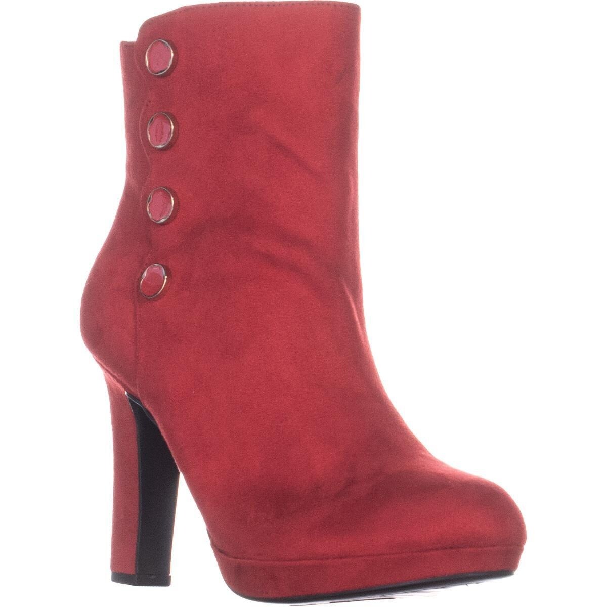 Impo Womens Odelina Closed Toe Ankle Fashion Boots, Classic Red, Size 9 ...