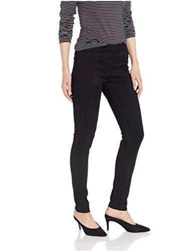 lee women's sculpting slim fit skinny leg pull on jean