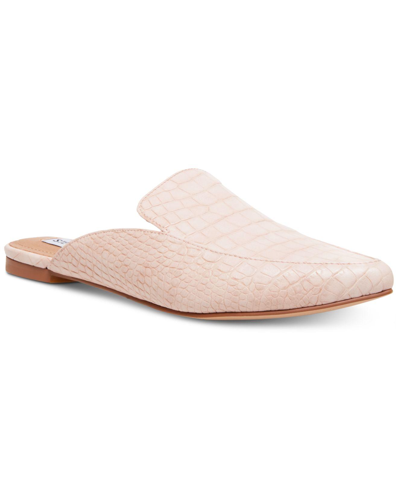 steve madden pink mules