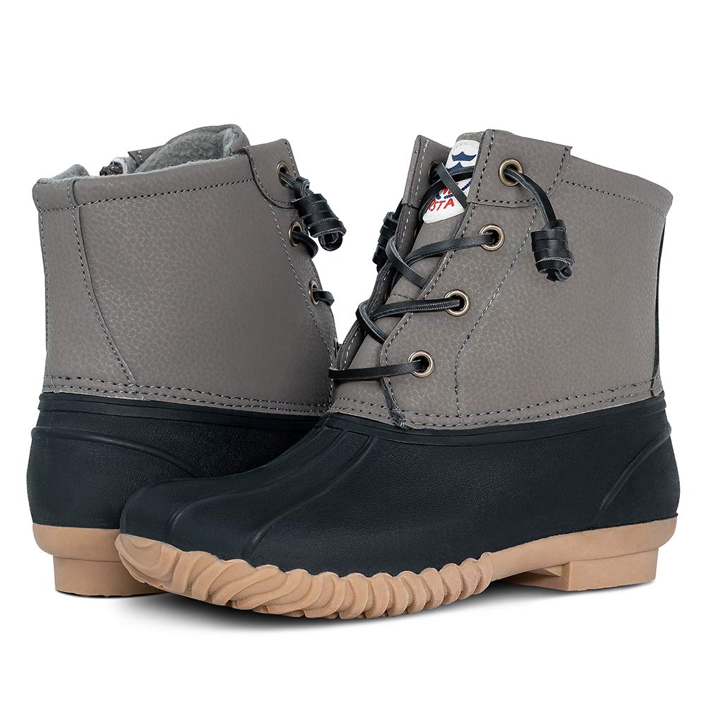 gray ankle shoes