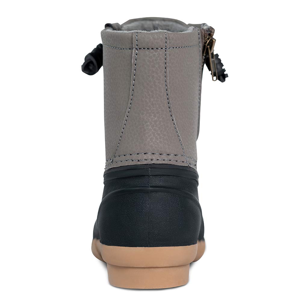 women waterproof lace up duck boots