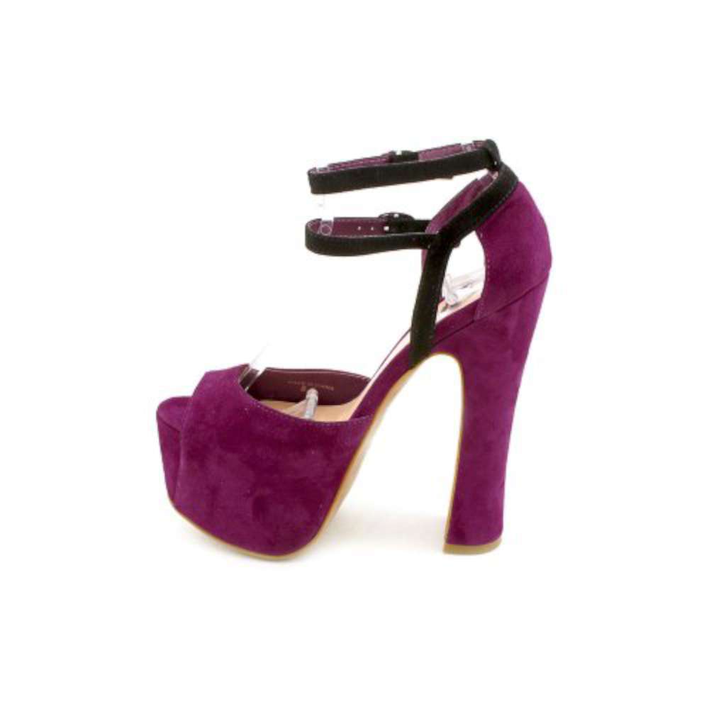 Dolce Vita Womens Viena Suede Peep Toe Special Occasion Purple Suede Size 60 Dolce Vita Womens Viena Suede Peep Toe Special Occasion Purple Suede Size 60
