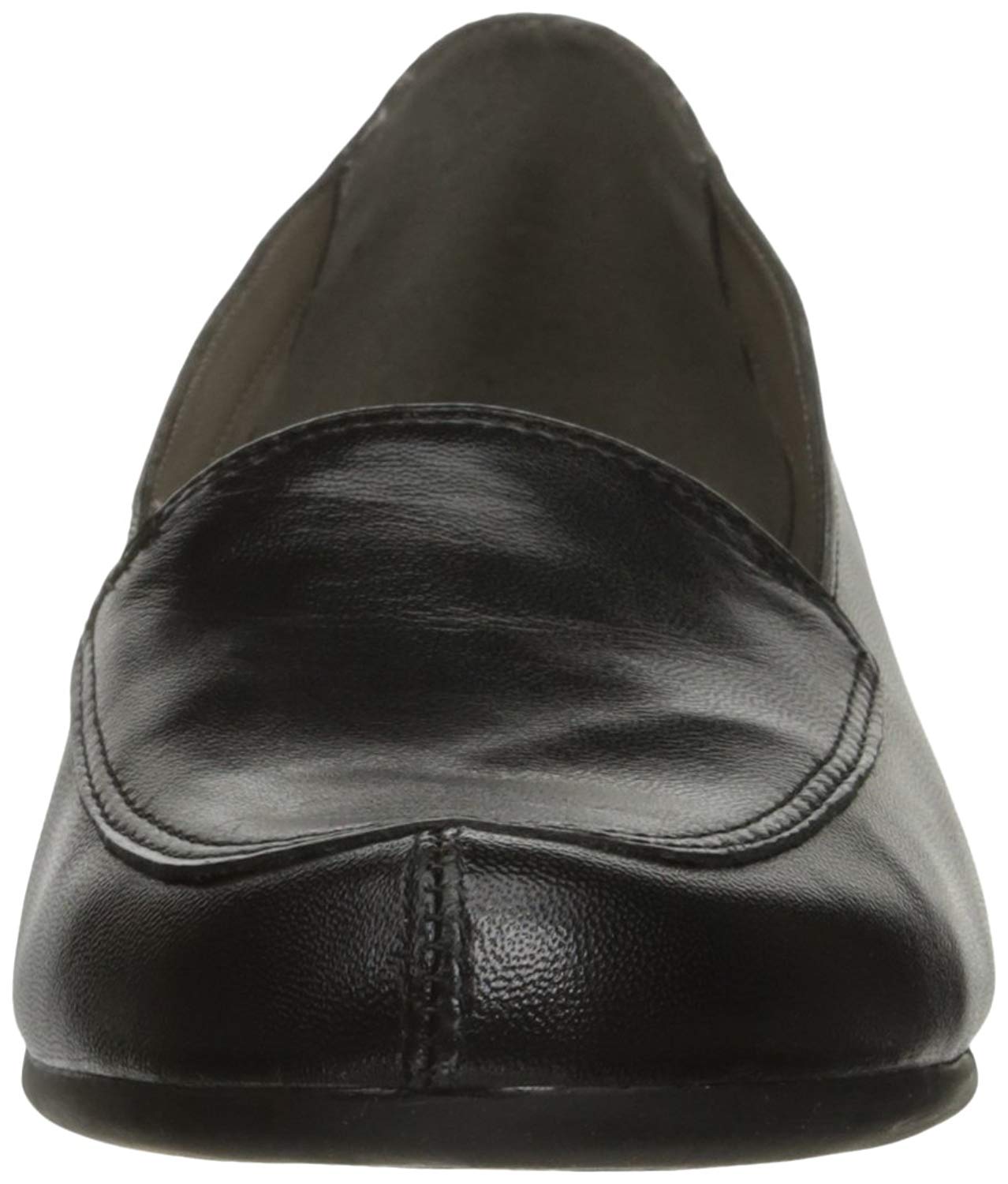 aerosoles loafers black leather