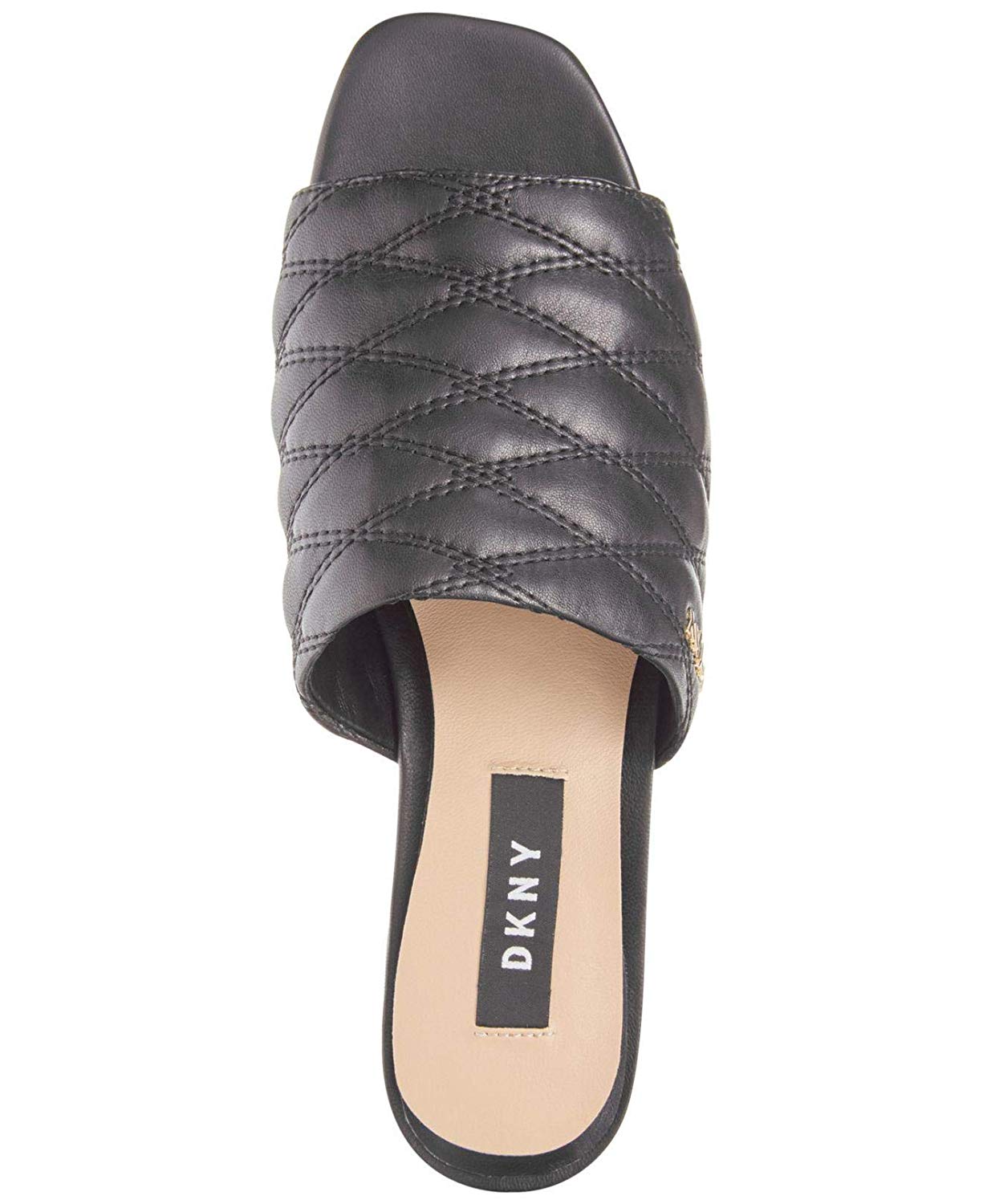 dkny mules black