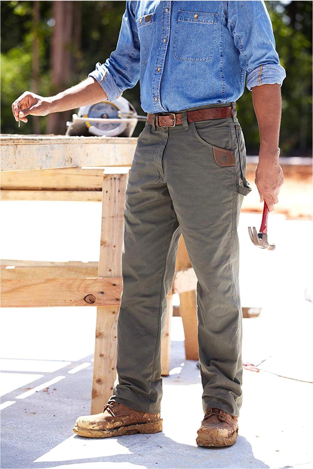 wrangler riggs workwear men's ripstop carpenter jean