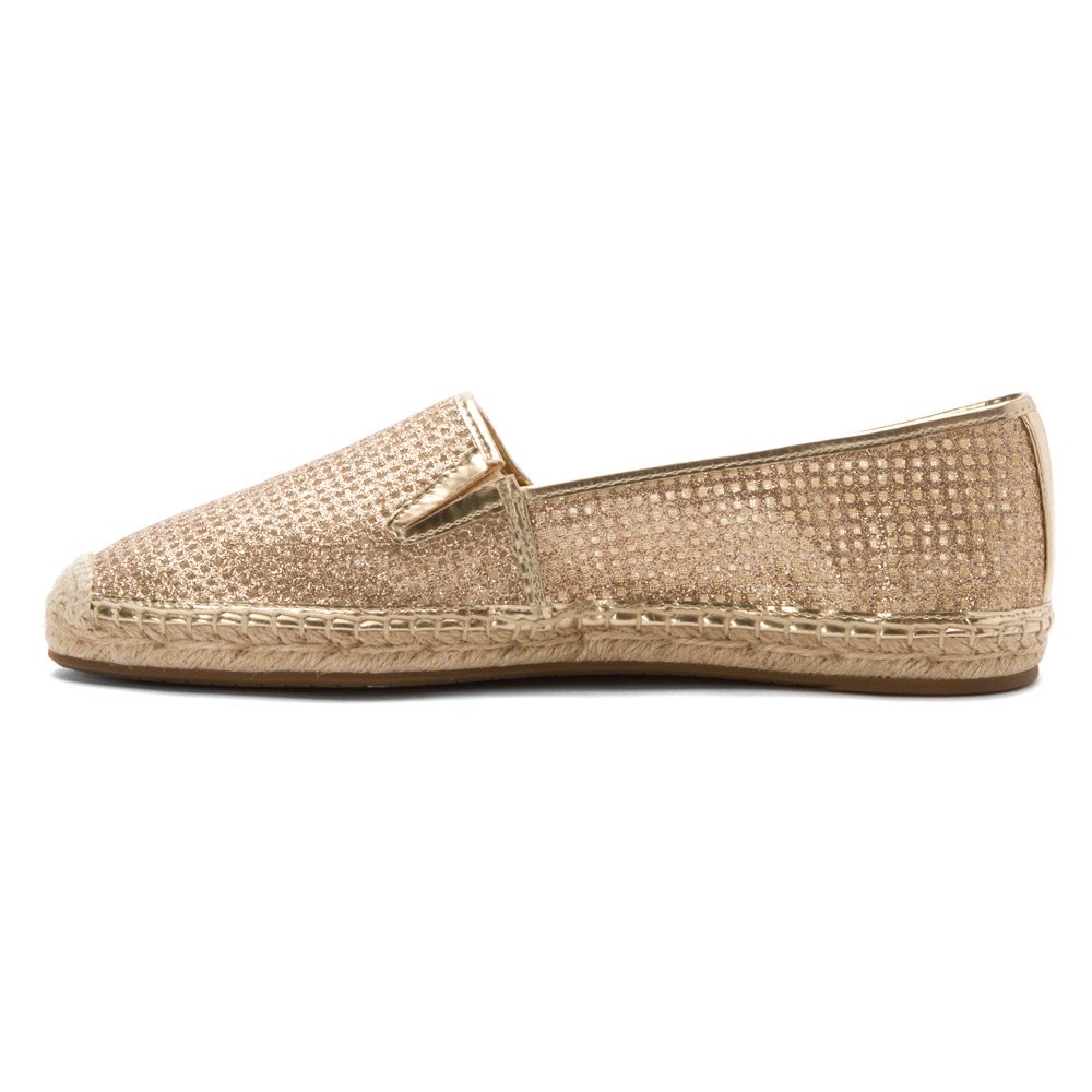 michael kors kendrick espadrilles gold