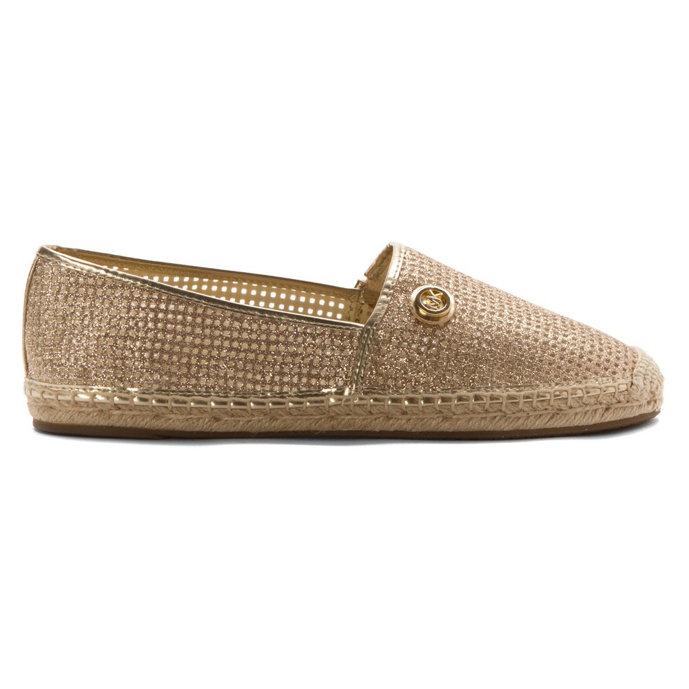 Michael Kors Womens Kendrick Closed Toe Espadrille Flats, Pale Gold ...