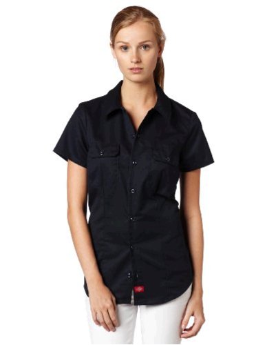 ladies short sleeve work shirts uk