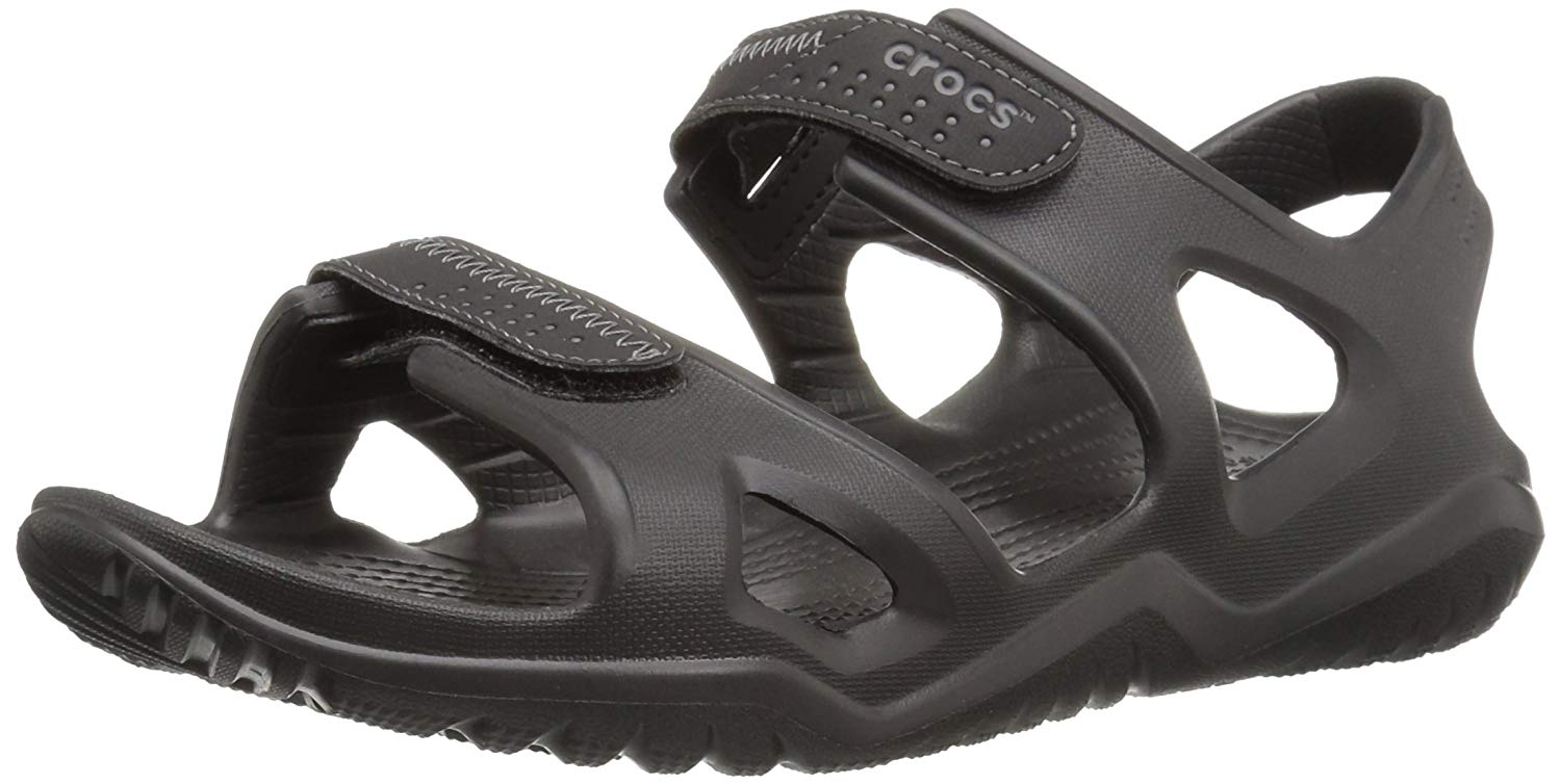 Crocs Men's Swiftwater River Sandal, Black/Black, Size 11.0 0FRA | eBay