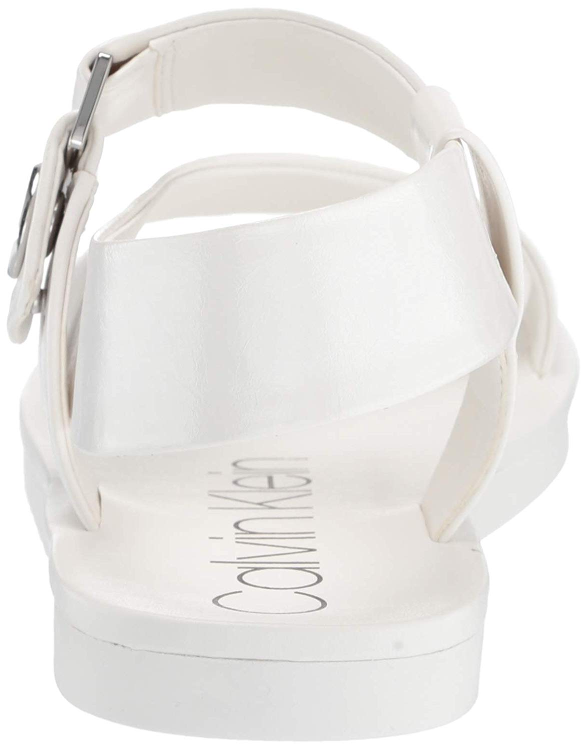 calvin klein wedge ankle strap