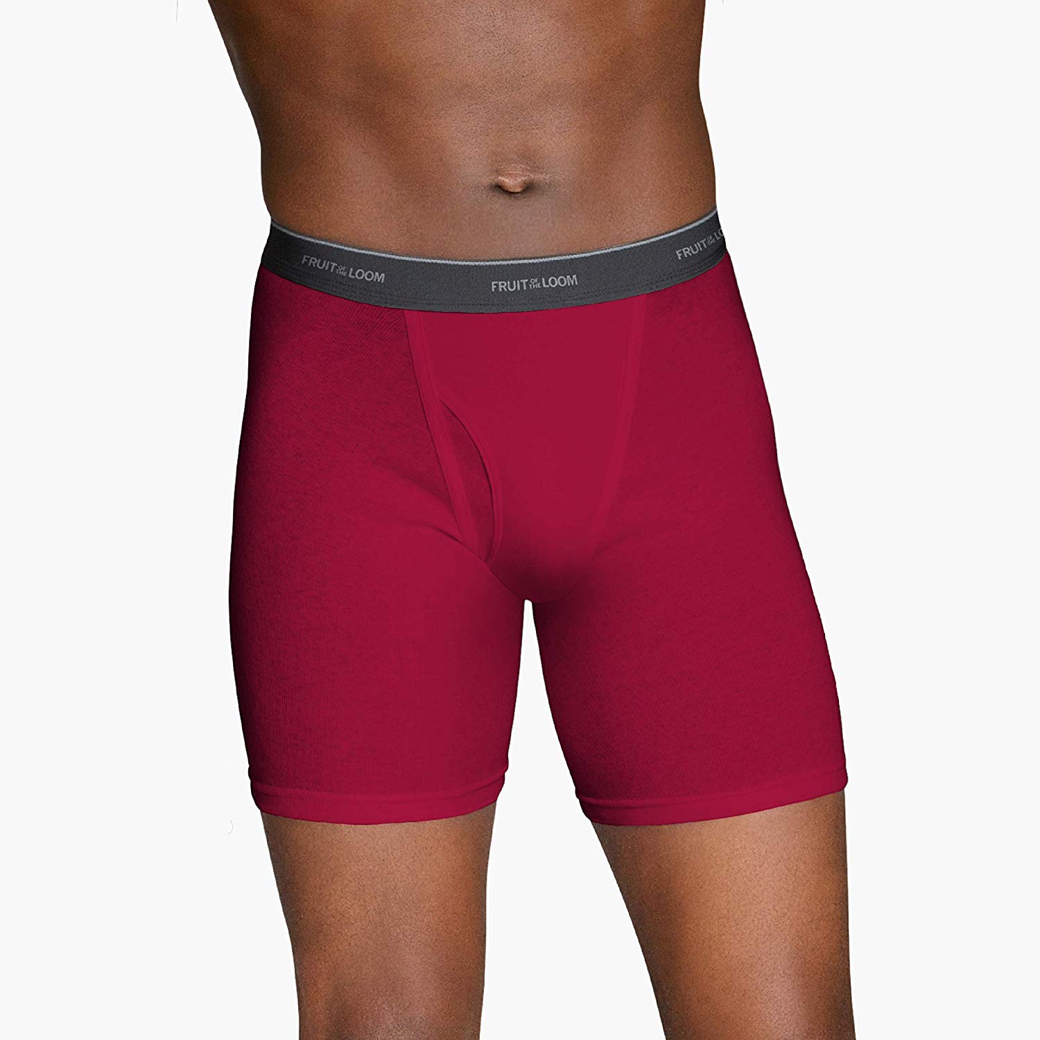 Fruit Of The Loom Men S No Ride Up Boxer Brief Assorted 5 Pack