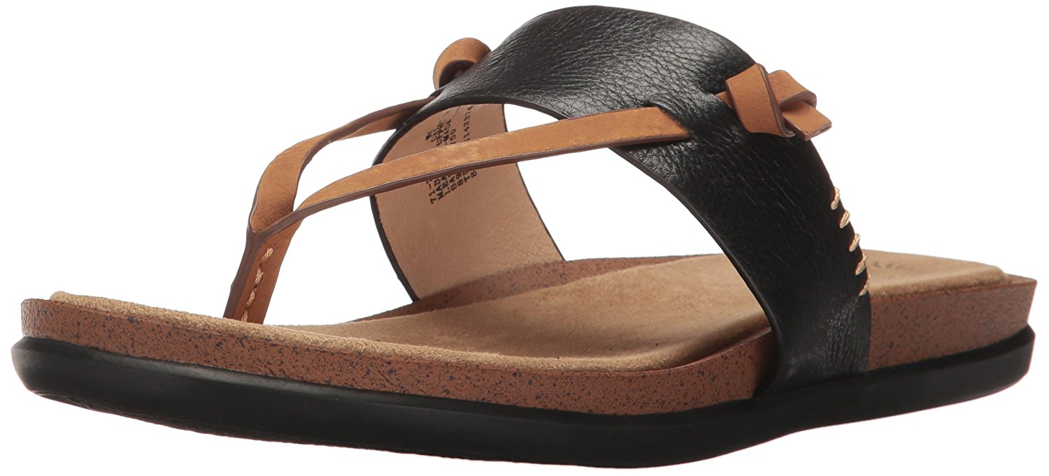 GH Bass Co Womens Shannon Leather Open Toe Casual Black Size 65 GH Bass Co Womens Shannon Leather Open Toe Casual Black Size 65