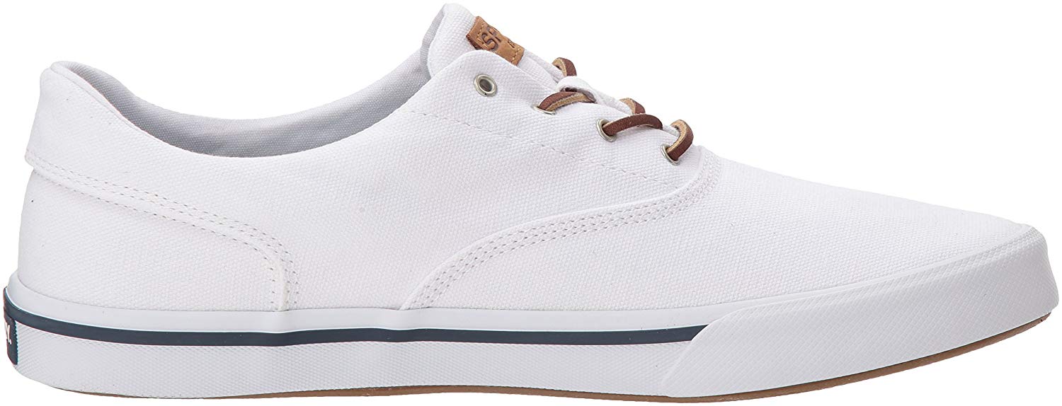white sperry shoes for men