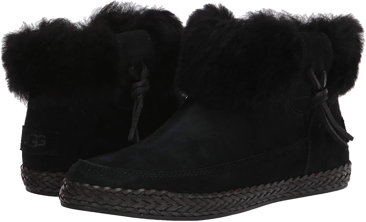 ugg black stockton ankle boot