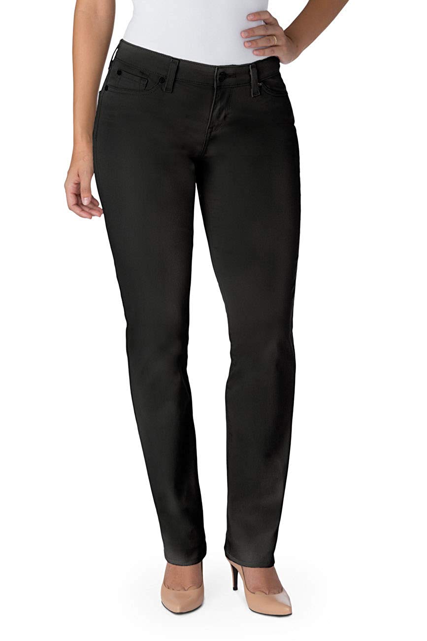 levi signature straight jeans womens