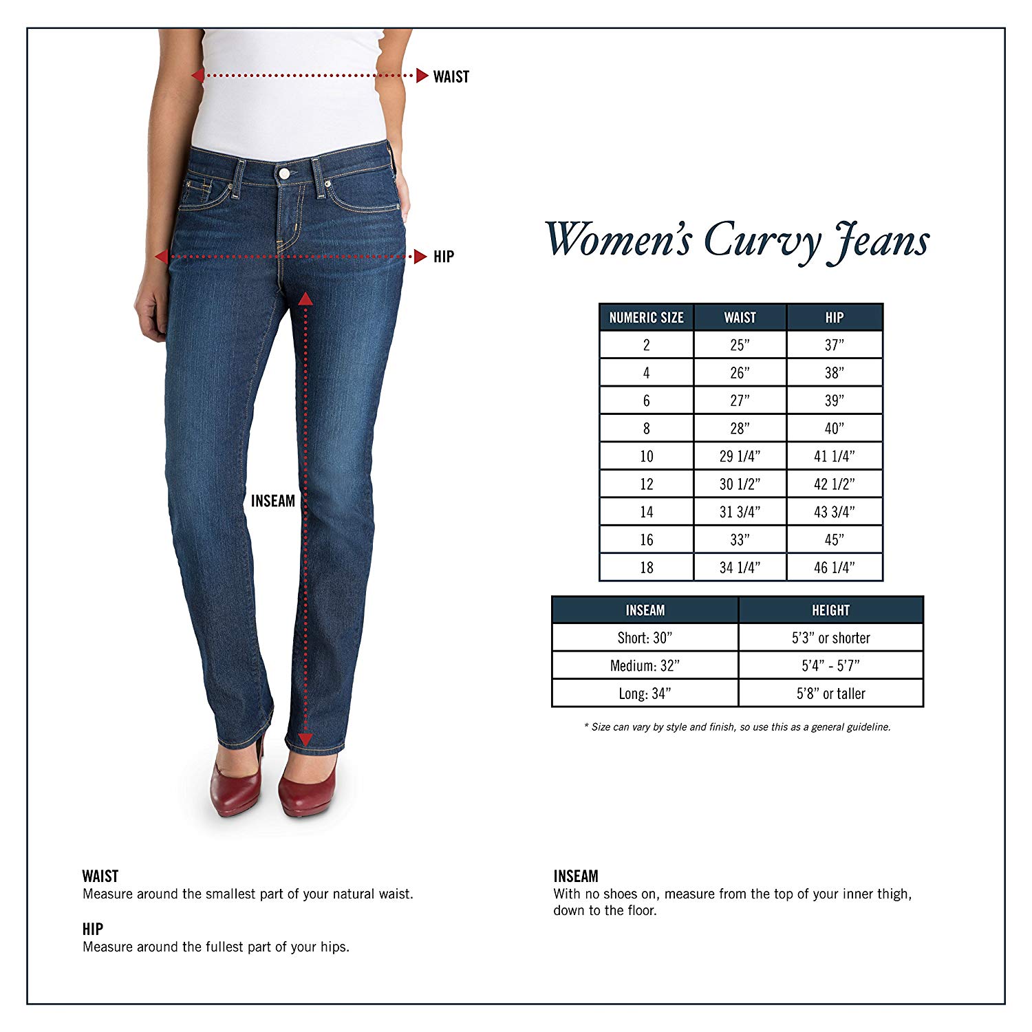 levis signature curvy straight