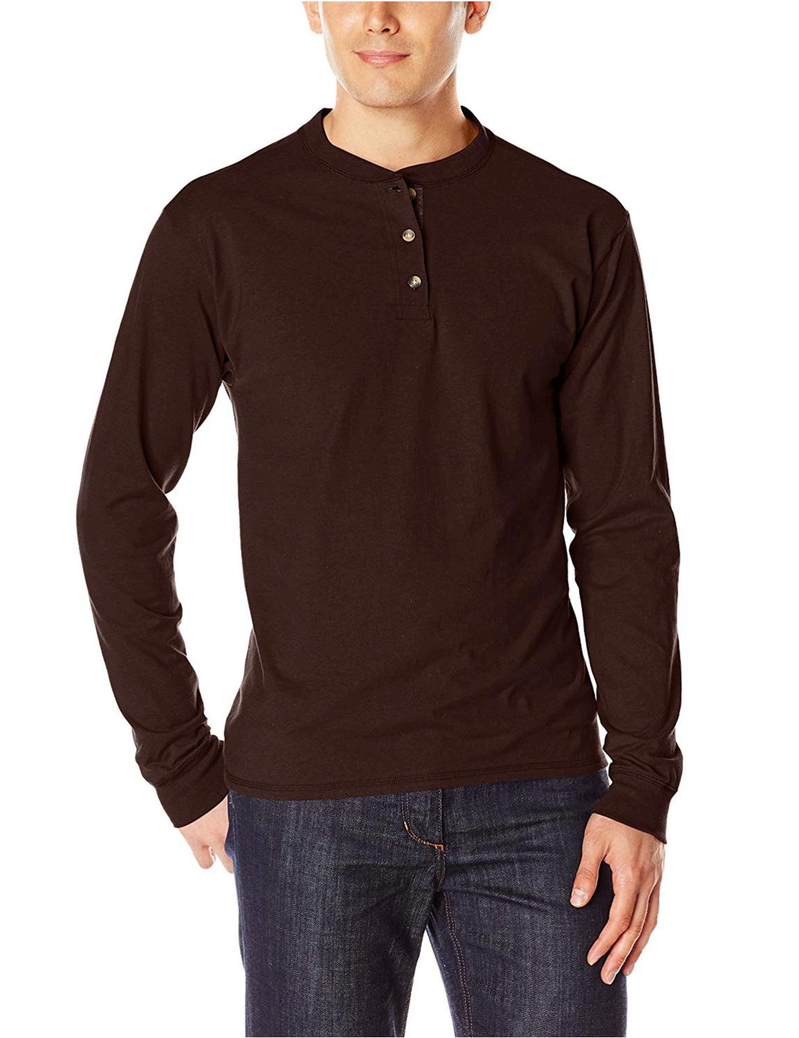 hanes beefy t shirt long sleeve