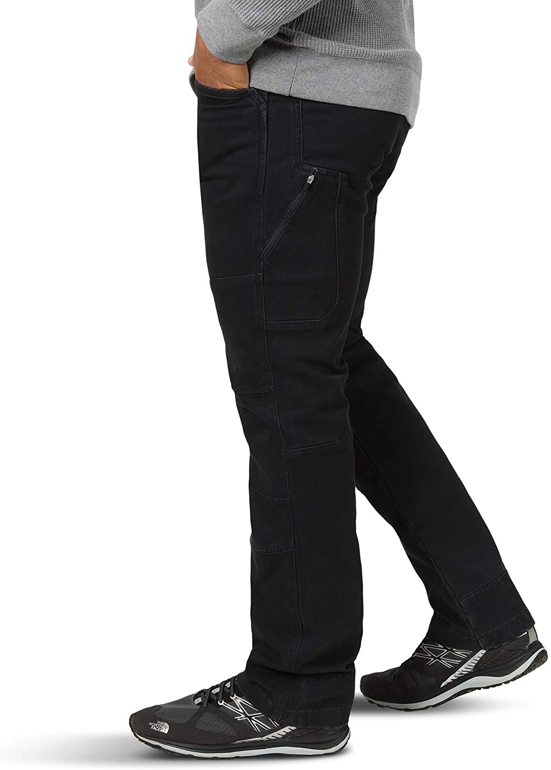 wrangler atg pants black