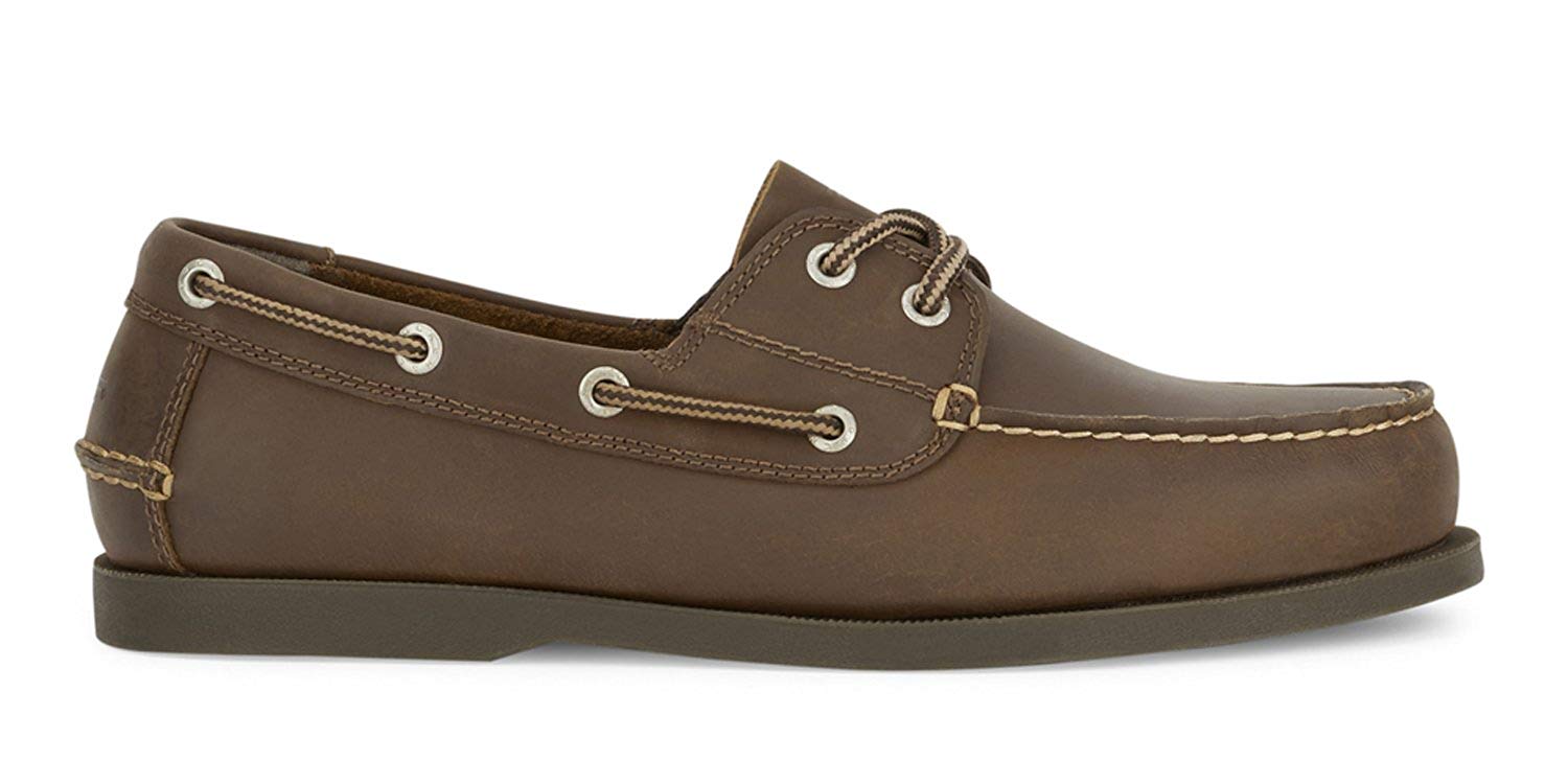 Dockers Men's Vargas Leather Handsewn Boat Shoe, Rust, Size 12.0 BCOB ...