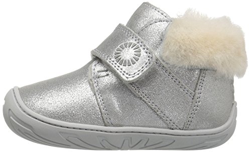 silver uggs metallic