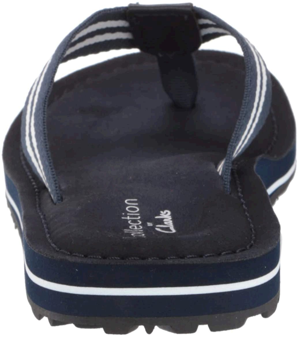 Clarks Women's Fenner Sunset Flip-Flop, Navy Textile, Size 10.0 x8s3 | eBay