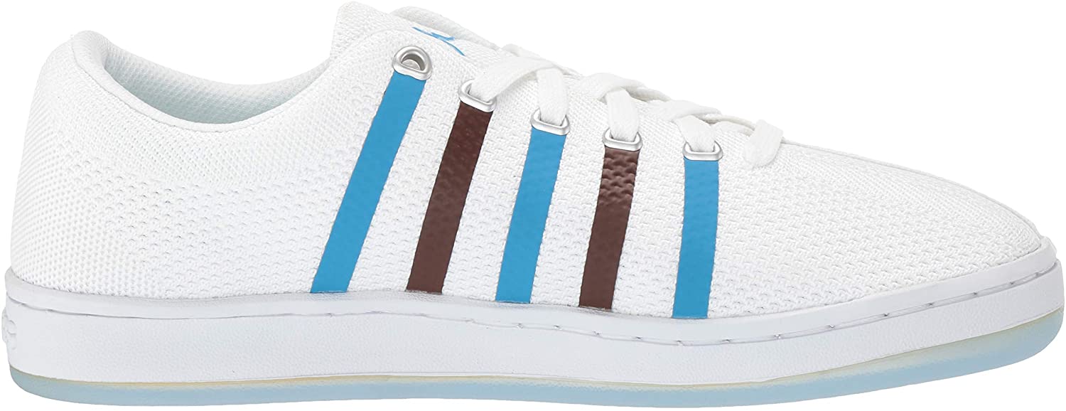 K-Swiss Men's Classic 88 Knit Clouds and Dirt, White-brown ...
