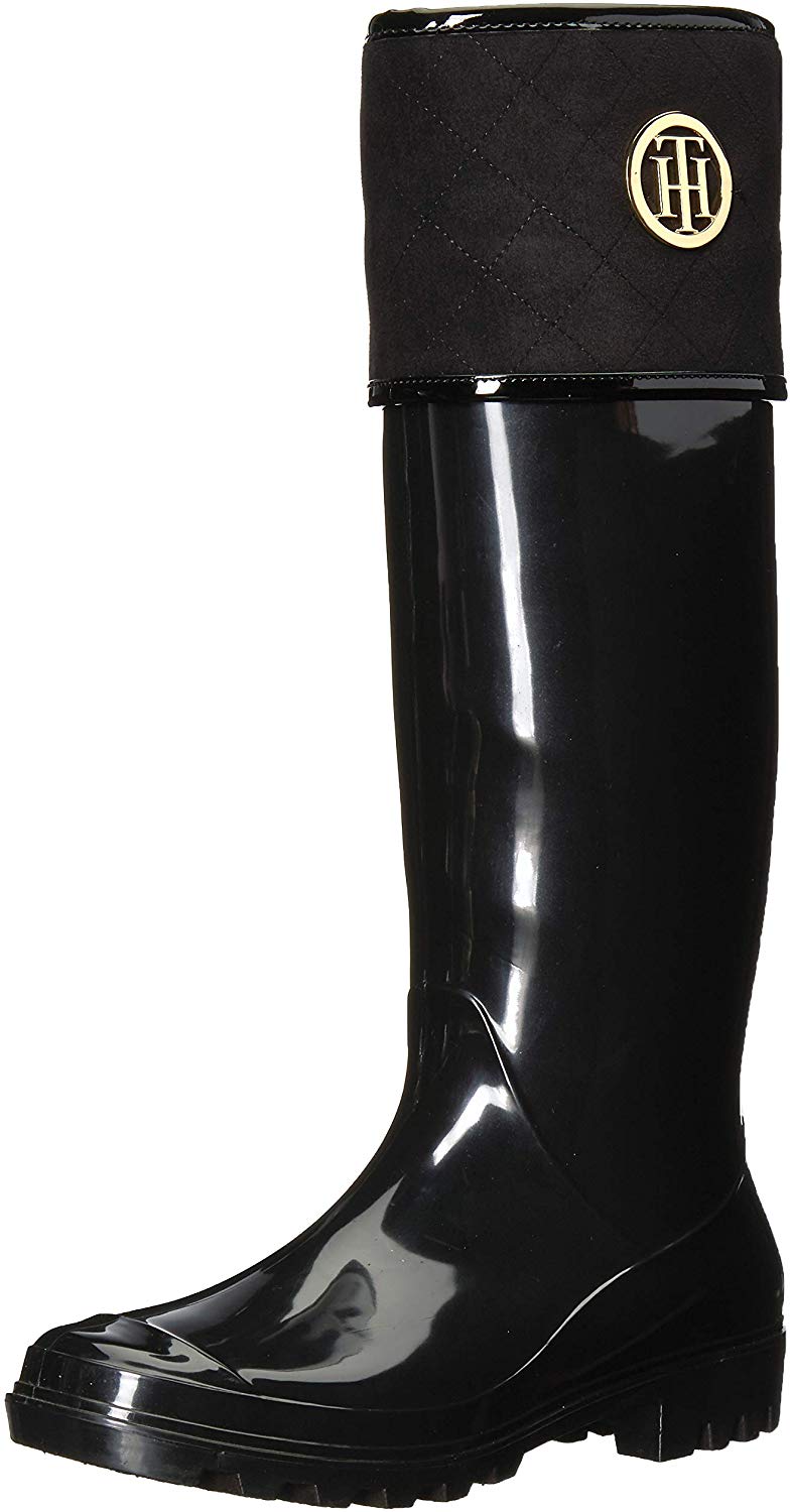 tommy hilfiger shiner rain boots