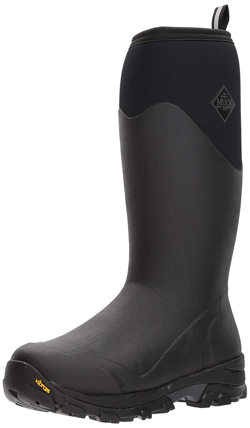 muck boot arctic ice extreme conditions tall rubber women's winter boot with arctic grip outsole