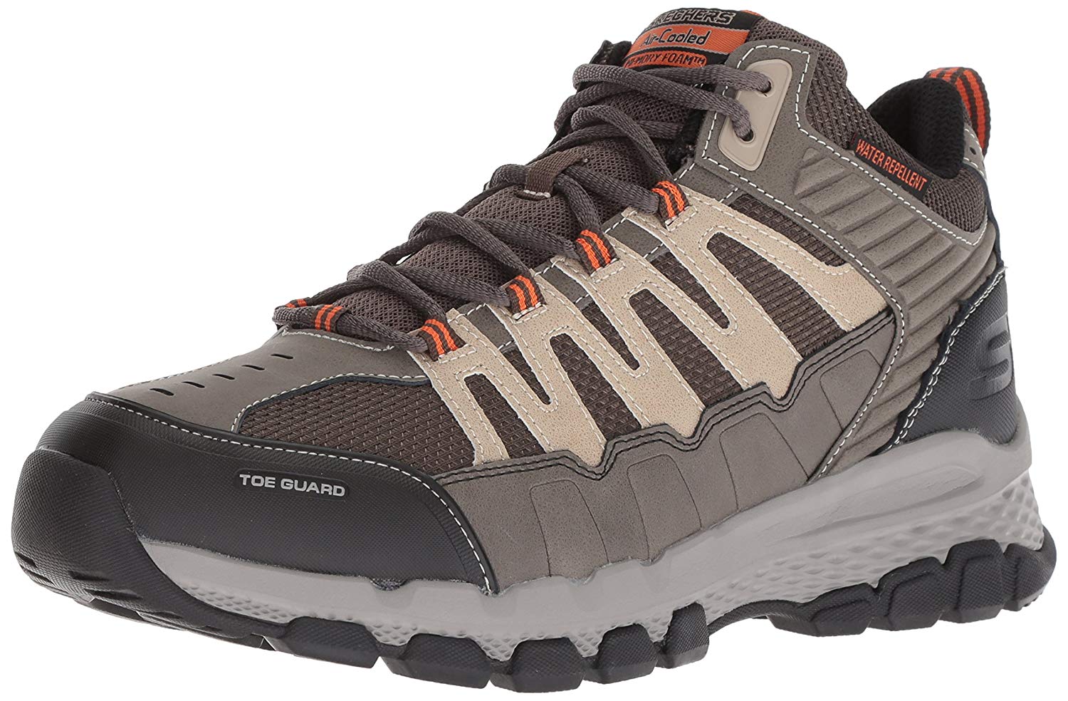 Skechers Men's Outland 2.0 Girvin Hiking Boot, Brown/Taupe, Size 12.0 ...