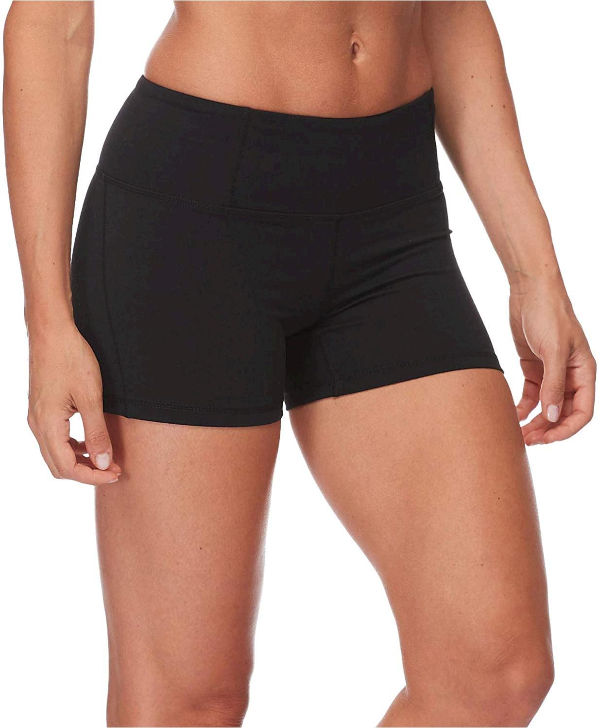 Body Glove Active Women's GET Shorty Performance FIT, Black, Size Small ...