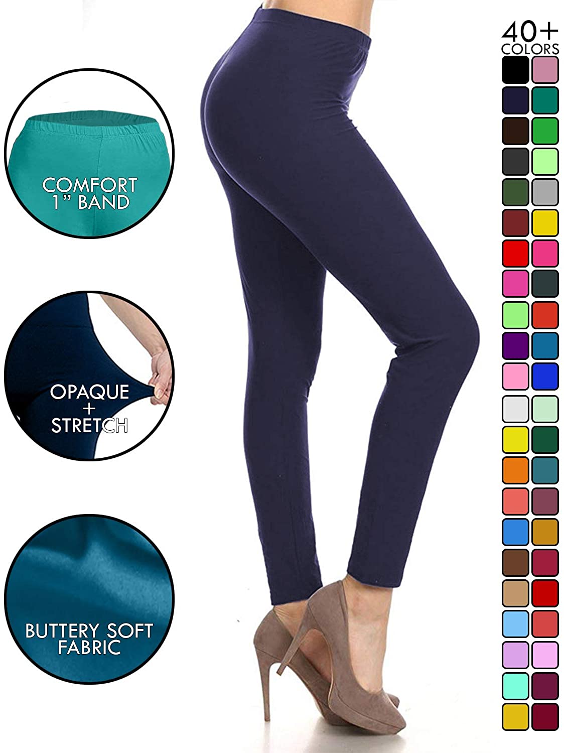 what color top to wear with navy blue leggings depot