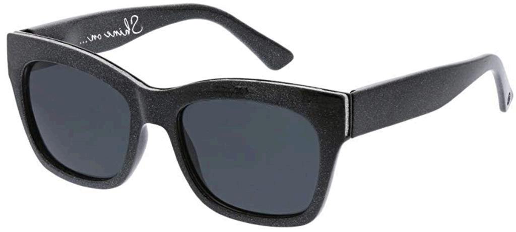 Peepers by PeeperSpecs Women's Shine On Polarized Sunglasses, Black ...