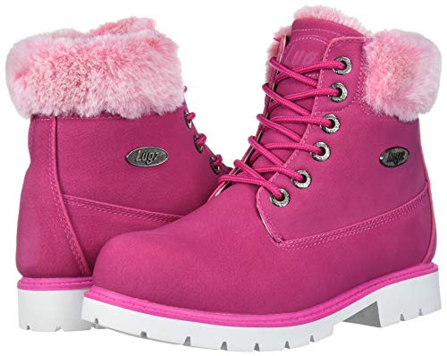 Lugz Kids' Drifter 6 Fur Fashion Boot, Fuchsia/Pink/White, Size 7.0 NtY5 | eBay