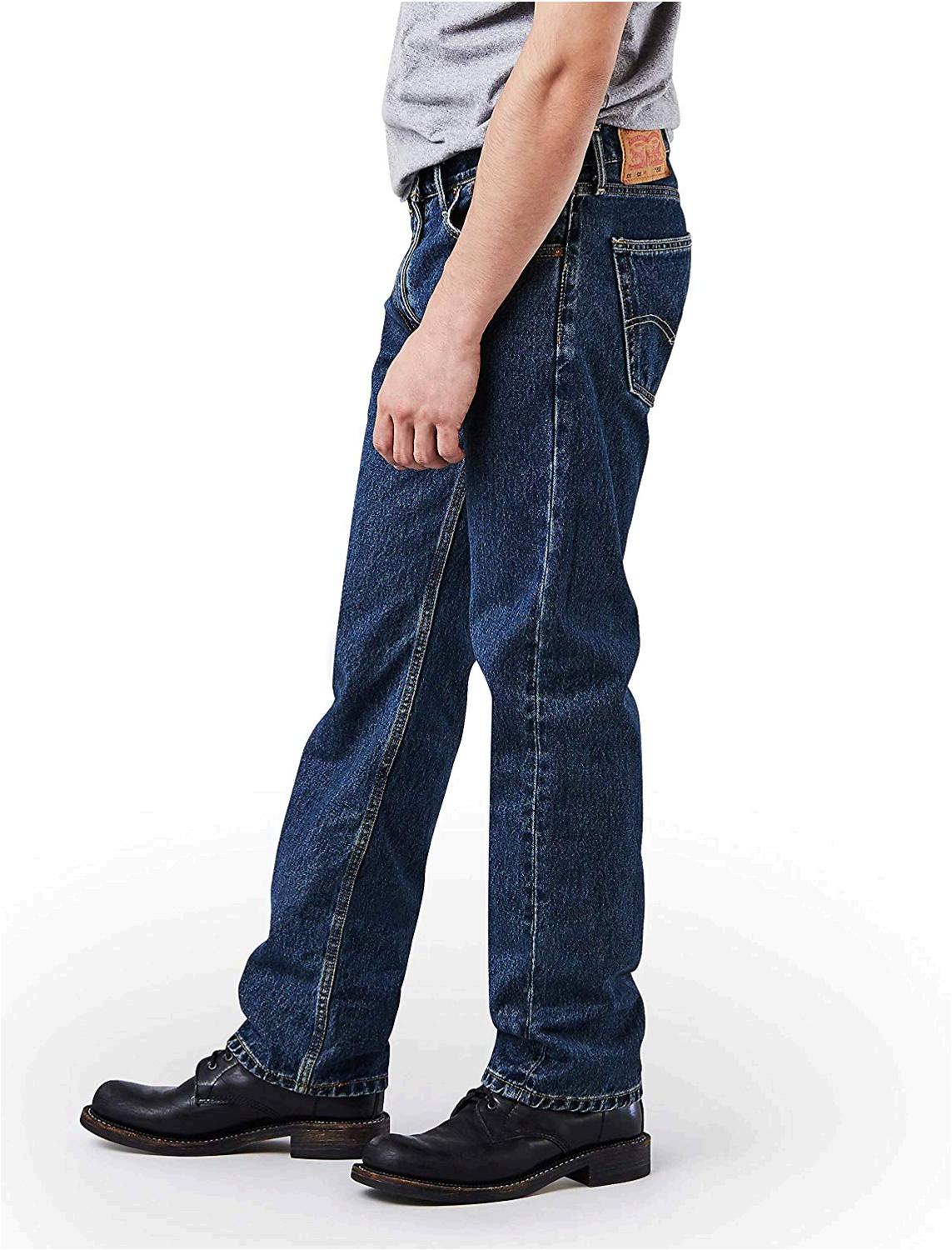 Dark Size 36W x 32L Nyo2 Dark Stonewash Levi/'s Men/'s 505 Regular Fit Jeans