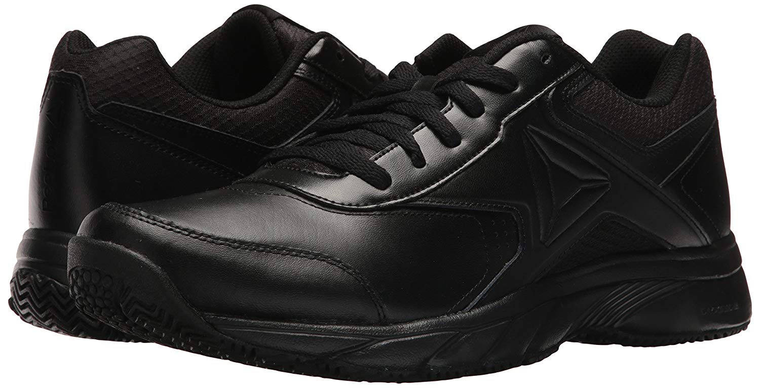 Reebok Men's Work N Cushion 3.0 4e Walking Shoe, Black, Size 14.0 jcMx