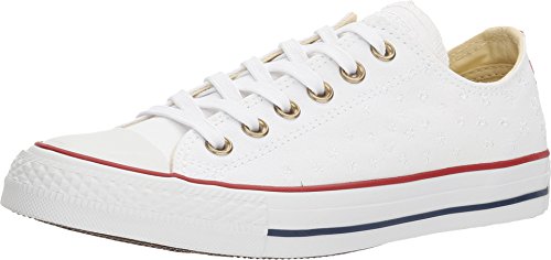 womens white converse all star low