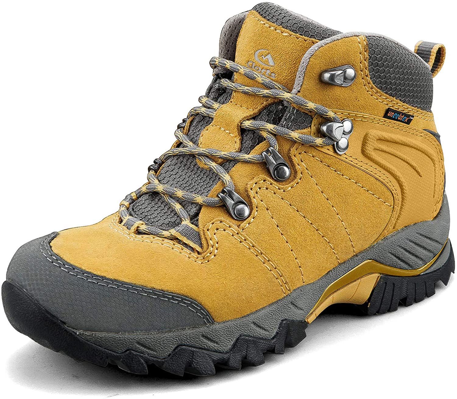 Clorts Women's Pioneer Hiking Boots Waterproof Suede, Classic-yellow ...