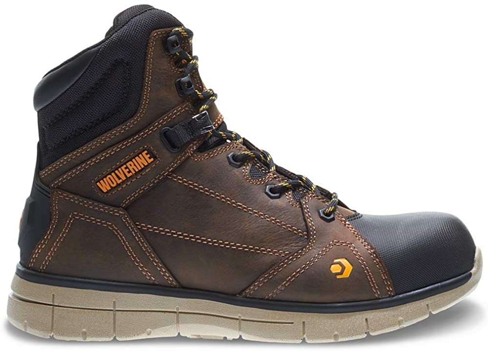 wolverine men's gear wpf composite toe wellington boots
