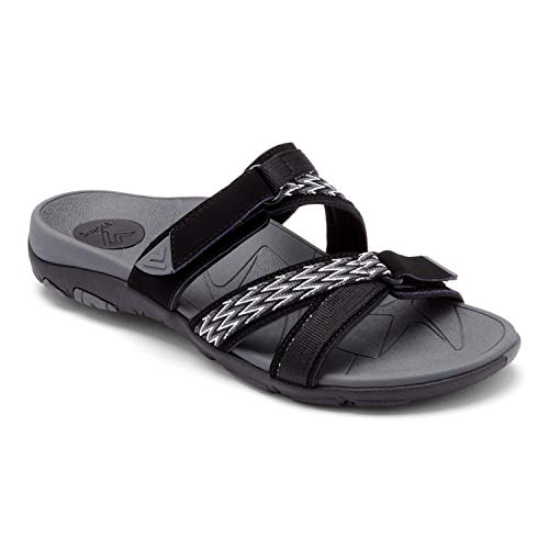 Vionic Womens Sage Braeden Slide Sandal, Black, Size Toddler 8.0 | eBay