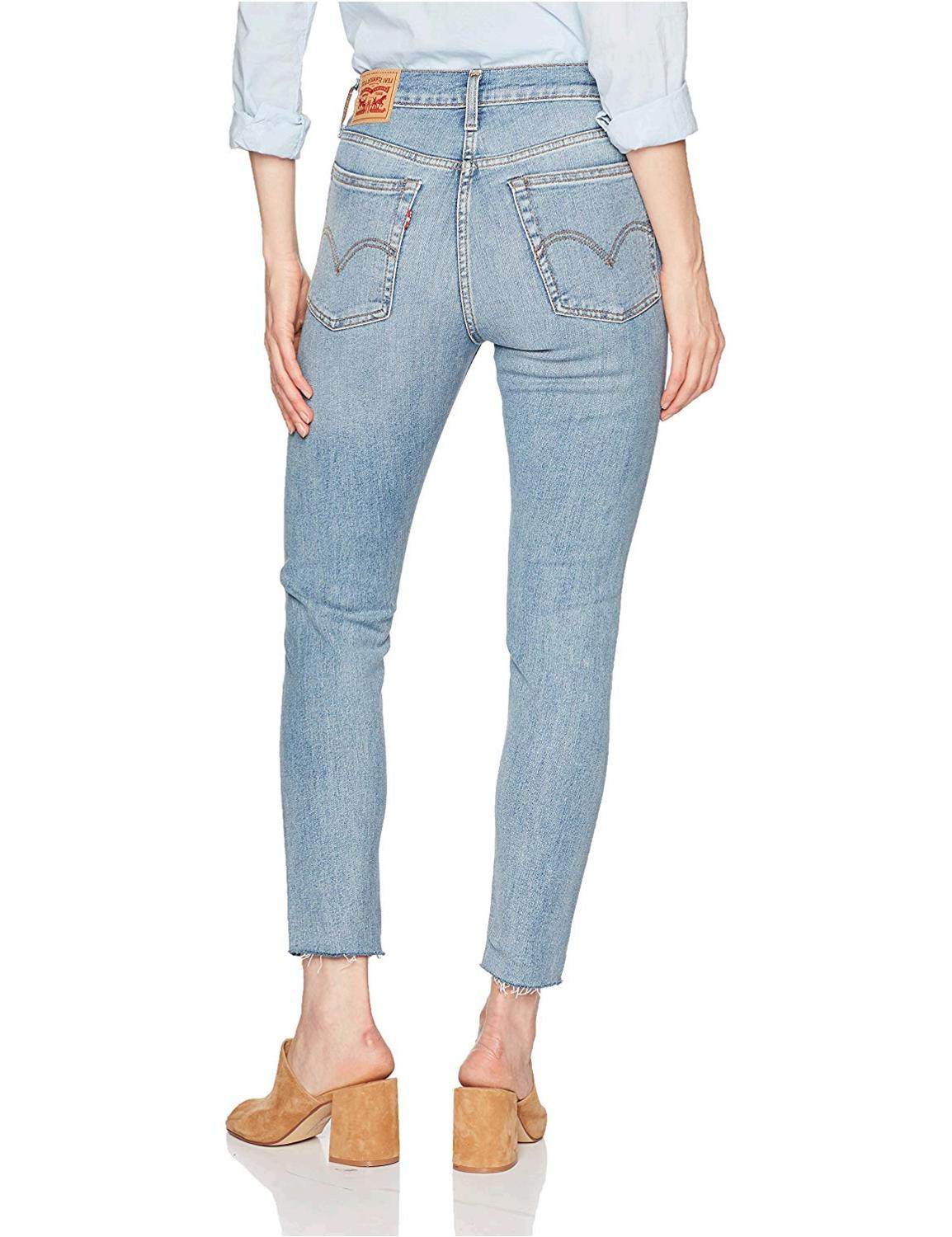 levi's wedgie skinny ankle jeans
