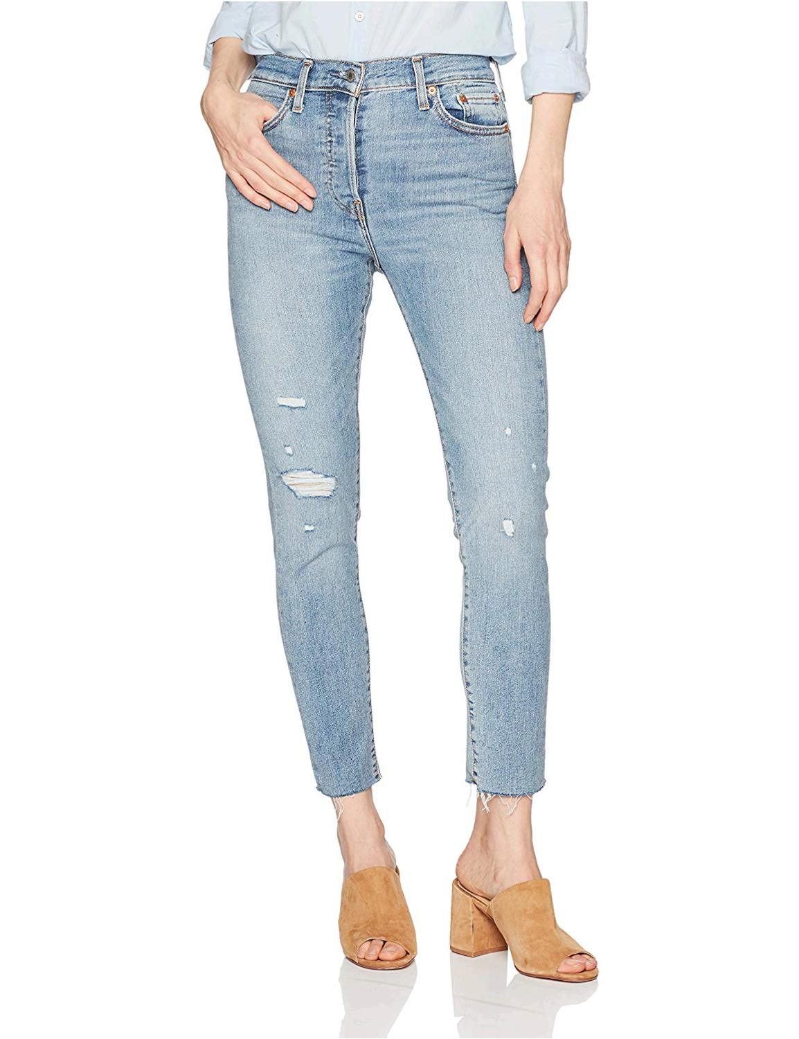 levi's tough love wedgie skinny jeans