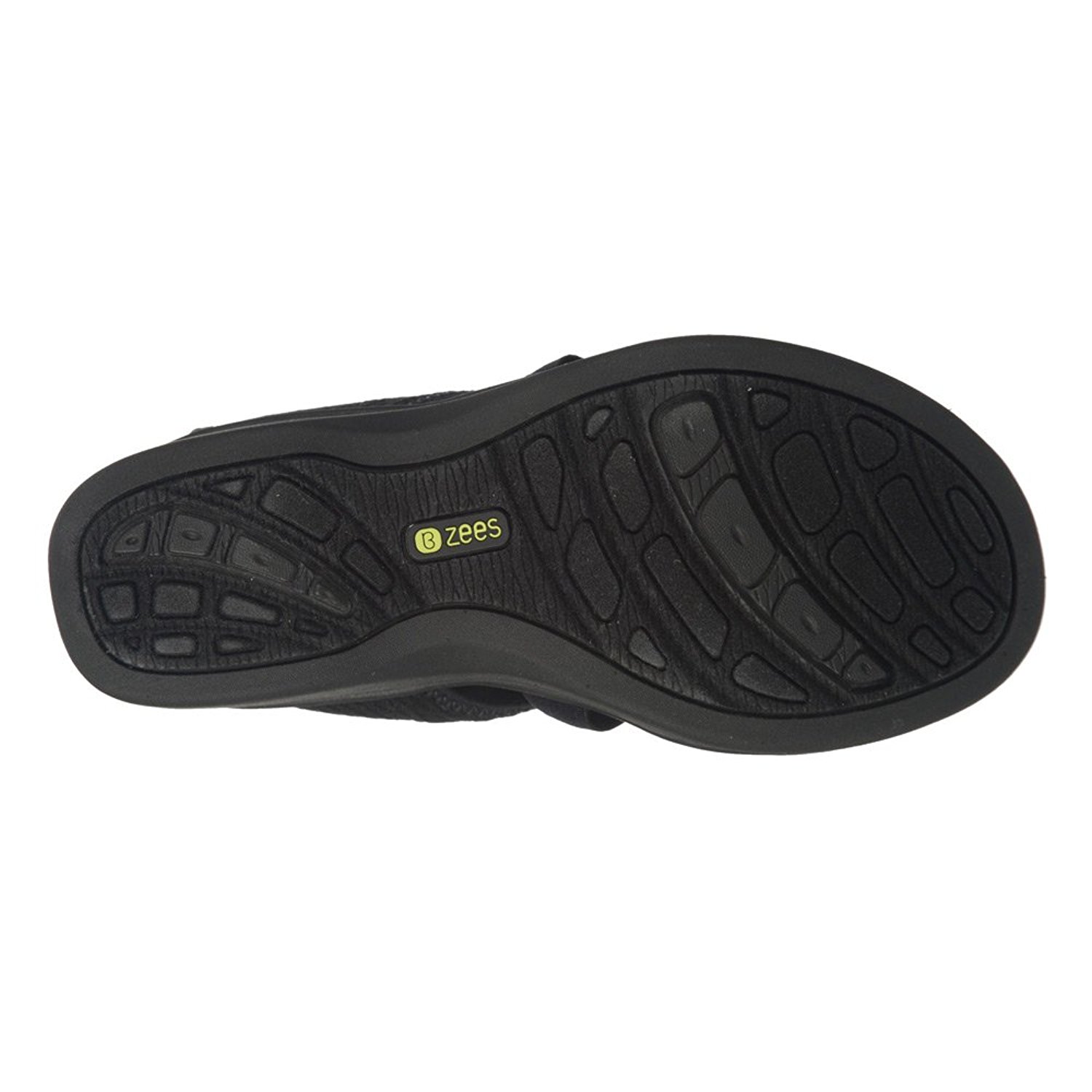BZees Womens Dream Open Toe Beach Slingback Sandals, Black, Size 9.5 AnZX | eBay
