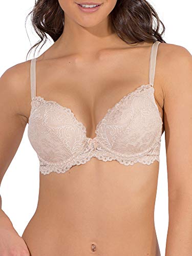 Smart And Sexy Womens Add 2 Sizes Push Up Bra Beige Size 34b Iluc Ebay 